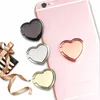 1pcs Metal Heart Mobile Phone Finger Ring Holder Telephone Support Accessories Magnetic Car Bracket Socket Stand mobile phones L230619