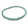 MG0111 Braccialetto di malachite naturale di grado AAA intero 4 mm Mini braccialetto di pietre preziose Donna Yoga Mala Energy Beaded Jewelry235I