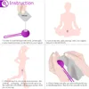 Vibratorer en silikon ben wa bollar kvinnlig sex leksak vaginal åtdragning träning kinesisk kegel boll vibrator bäcken anal 230719