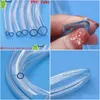 Tuyaux Nouveau 1M // 5M Transparent Pvc Plastique Haute Qualité Pompe À Eau Tube 2 3 4 5 6 8 10 12 14 16 18 20 25Mm Diamètre Intérieur Drop Deliver Dhhpy