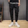 Mens Pants Ultra Thin Design Mens Jogging Militärlastbyxor Casual Work Track Summer Overized Teachwear 230720