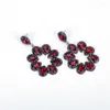 Boucles d'oreilles pendantes KEJIALAI 2023 Design strass cristal goutte 12 couleurs bijoux pour femmes en gros cadeau d'amitié