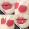 Dudak Parlatıcı 6 Boy Çifte Kafa Geçirmez Mat Velvet Lipgloss Uzun Kalıcı Sır Seksi Kırmızı Tint Sıvı Ruj Koreli Makyaj