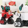 RC Robot R4 Smart Intelligent Voice Collow Programmable Singing Talking Interactive for Kids Education Toy 230719
