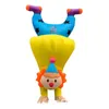 Sand Play Water Fun Handstand Clown Traje Inflável Adulto Engraçado Explodir Roupa Cosplay Vestido De Festa 230719