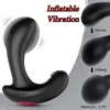 Anal Toys Wireless remote control Prostate massage vibrator inflatable anal sex toy for male anal plug expansion Sex toy for gay adults 230720