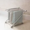 Toallas plegables Colgador Toallas de limpieza Estante Rag Rack Organizador Soporte para lavar platos Accesorios de cocina Toalla de baño L230704