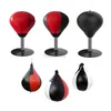 Punching Balls 1pc Boxing Training Ball PU Punching Ball Reaction Speed Pear-shaped Punching Bag Muay Thai Training Fitness Exercise Equipment HKD230720