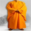 cosplay Zen Buddhist Robe Long Gown Shaolin Monk Uniform Suit Costume283c