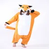 Mr Fox Cosplay Costumes Onesie Pajamas Kigurumi Jumpsuit Hoodies Adults Romper For Halloween Mardi Gras Carnival260w