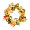 Decorative Flowers Lighted Easter Wreath Front Door With LED Lights For Holiday Wedding Outside Farmhouse