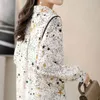 Женские блузки стильные свободные звездные рубашки для женской одежды для переезда полов с сплайкой весной осенью, корейский