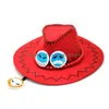 Other Event Party Supplies D Ace Monkey Luffy Cosplay Costume Cowboy Hats Uni Travel Cap Chopper Tony Pirates Caps Costumes Drop D Dhxuy