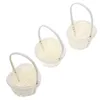 Dinnerware Sets Grocery Basket Party Decor For Tables Handheld Woven Vegetable Picnic Rattan Fruit