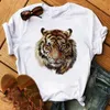 Creative Summer Urban Casual Pullover Round Neck Loose Women's T-shirt Women's T-shirt