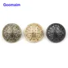 100st Lot 20 MM Fashion Palace Style Hollow Metal Buttons Overcoat Sying Alloy Jeans Buttons For Clothes Jeans Buttons Palace PA245W