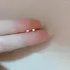 Oorknopjes Koreaanse Minimalistische Verzilverde Mini Kleine Vierkante Driehoek Ster Hart Voor Vrouwen Leuke Kleine Oor Piercing Sieraden