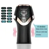 Masturbateurs électrique mâle masturbation tasse pénis massage lunettes aspiration 12 mode vibrateur oral sex toy 230719