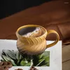 Mugs Nordic Light Four à café de luxe transformé en tasse en céramique Lait de fleur de haute beauté