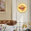 Lampa ścienna Pokrycie Pokrywa W pomieszczenia Współczesny Kreatywny Krajobraz Malowanie Sconce Light do salonu do sypialni wystrój