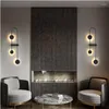 Duvar lambası oturma odası dekoratif Kuzey Avrupa yatak odası başucu modern basit yaratıcı sanat hattı koridor zm1113