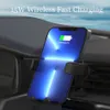 Wireless Car Charger 15W Fast Charging for iPhone Samsung Car Mount Air Vent Phone Holders For Qi Charger Adapter with Retail Box