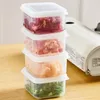 Storage Bottles Kitchen Scallion Box Stackable Transparent Fridge Food Containers With Sealing Lid For Shallots Fruit