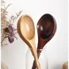 Spoons Creative Wooden With Bamboo Joint Kitchen Long Handle Varnish Rice Spoon Soup For Porridge Water