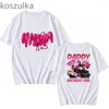 Camisetas masculinas Nimona Letter Camisa estampada dupla face Anime Movie Fans Tops casual verão algodão unissex camiseta com decote em O manga curta