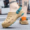 Sandals Men's mule and Neoprene summer sandals Indoor anti-skid breathable light beach slippers Men's garden shoes Free delivery 230719