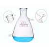 Lab Supplies Filter Bottle Upper Lower Mouth Filter Bottles Glass Buchne Flask with two tube Suction253u