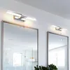 Lampa ścienna Mantolite Nowoczesne mocowanie łazienki oświetlony Chrome Kolor LED Vanity Oświetlenie dla EL