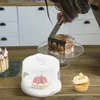 Bakeware Tools Cupcake Holder Design universale durevole Vassoio da portata con coperchio Contenitore multiuso di alta qualità per prodotti da forno