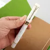 Cadeau Stylos Plume Jinhao 100 Centenaire Résine Stylo Plume Blanc avec Jinhao EF/F/M/Bent Nib Convertisseur Écriture Bureau Cadeau Stylo À Encre 230720