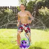 Jeu de sable Water Fun Spray Outdoor Toy Octopus Sprinkler Backyard Garden Toys Summer Yard Cartoon Splash Baby Bath for Kids 230719