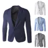 Herenpakken Blazers Herfst Blazer Pak 8 kleuren mannelijke zakelijke Jassen Jas Modieuze witzwartgrijs M3XXXL 230720