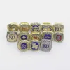 Ncaa 13 pièces Université du Kansas Jaw Eagle Ku Basketball Championship Ring Set