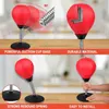 Punching Balls PU Desktop Boxing Ball Stress Relief Fighting Speed Reflex Training Punch Muay Thai MMA Exercise Sports Equipment HKD230720