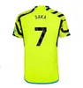 21 22 23 SMITH ROWE PEPE SAKA voetbalshirts Fans Spelerversie ODEGAARD THOMAS MARTINELLI TIERNEY 2021 2022 2023 geen rood voetbalshirt meer Heren Kindertenuesets