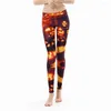 Women's Leggings 2023 Women Pants Print High Waist Happy Christmas Party Long Ladies Xmas Trousers