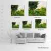 Modern Abstract Canvas Art Landscape Paul Cezanne Handmade Oil Painting Contemporary Wall Decor