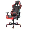 2021 Arrival furniture Customized Black Leather Blue Light Sillas Gamer Led rgb Gaming Chairs PU office chair155f