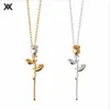 Ambush ins super fire rose ketting trui ketting mannen en vrouwen dezelfde stijl gepersonaliseerde veelzijdige hiphop sleutelbeen c301w