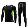 Mannen Trainingspakken Mannen Kleding Sportkleding Gym Fitness Compressiepakken Running Set Sport Outdoor Jogging Sneldrogende Strakke J230720