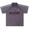 Herenpolo's Stitching voetbalpolo geborduurd shirt 230719