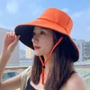 Chapeaux à large bord pour femme Chapeau de soleil Visage Crème solaire Ombrage Été Grande piscine souple