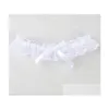 The Bridal Garters New At Acced Sell White Lace Bowknot Flowers Leg Ring Shuoshuo65885377811 Accounts Drop Deliver