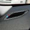 Garniture de couvercle de cadre de ventilation de climatisation en Fiber de carbone pour BMW X1 E84 2011-2015 C1966
