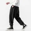 Pantaloni da uomo Nero Hip Hop Streetwear Moda Jogger Pantaloni Harem Uomo Pantaloni sportivi casual Maschile Grande oversize Y2k Taglia M-5XL