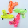 Sand Play Water Fun 30pcs Plastic Transparent Small Gun Mini Summer Beach Children s Playing Rewards Wholesale 230719